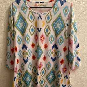 2XL multi colored shirt
